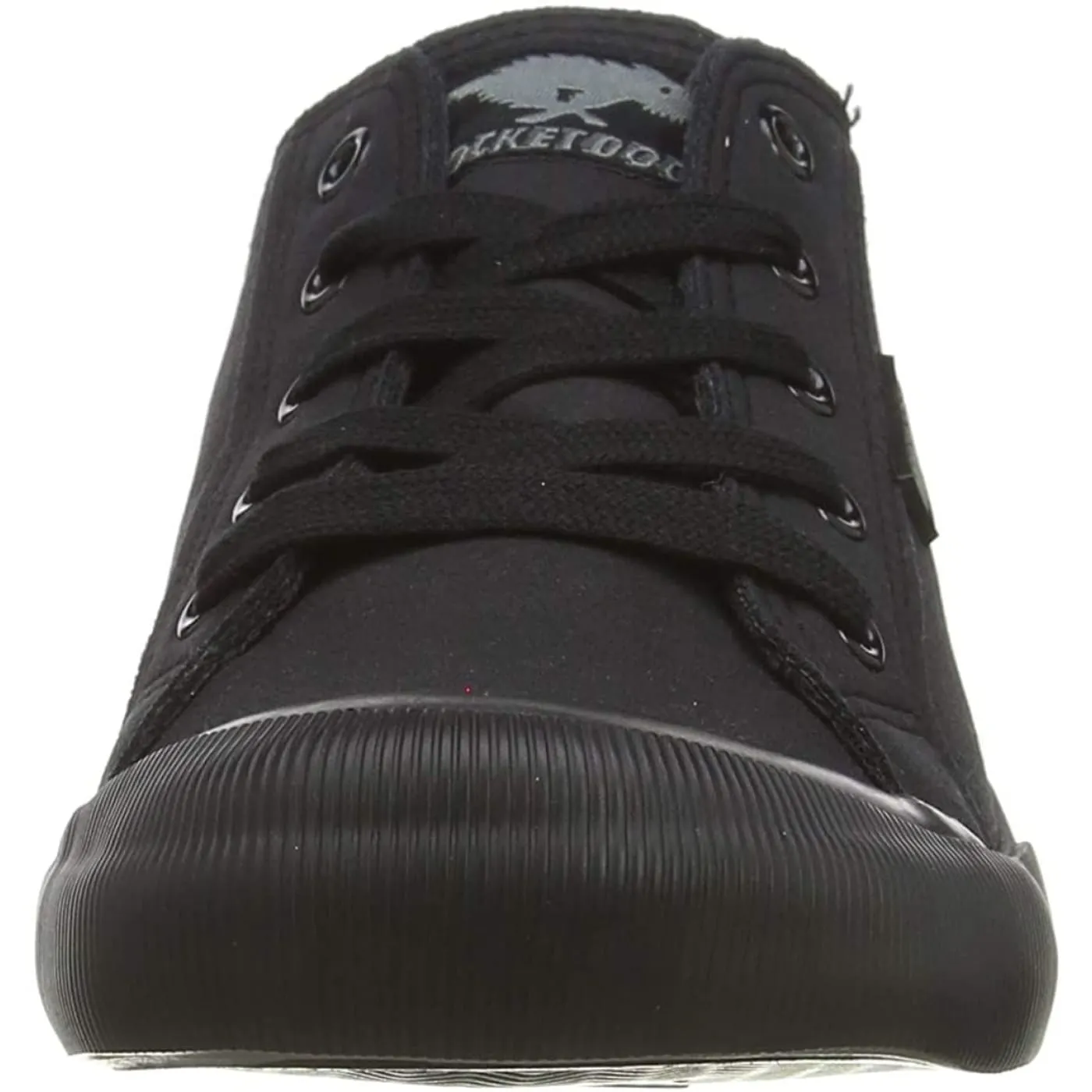 Rocket Dog Jazzin Black Womens Fable Canvas Trainers