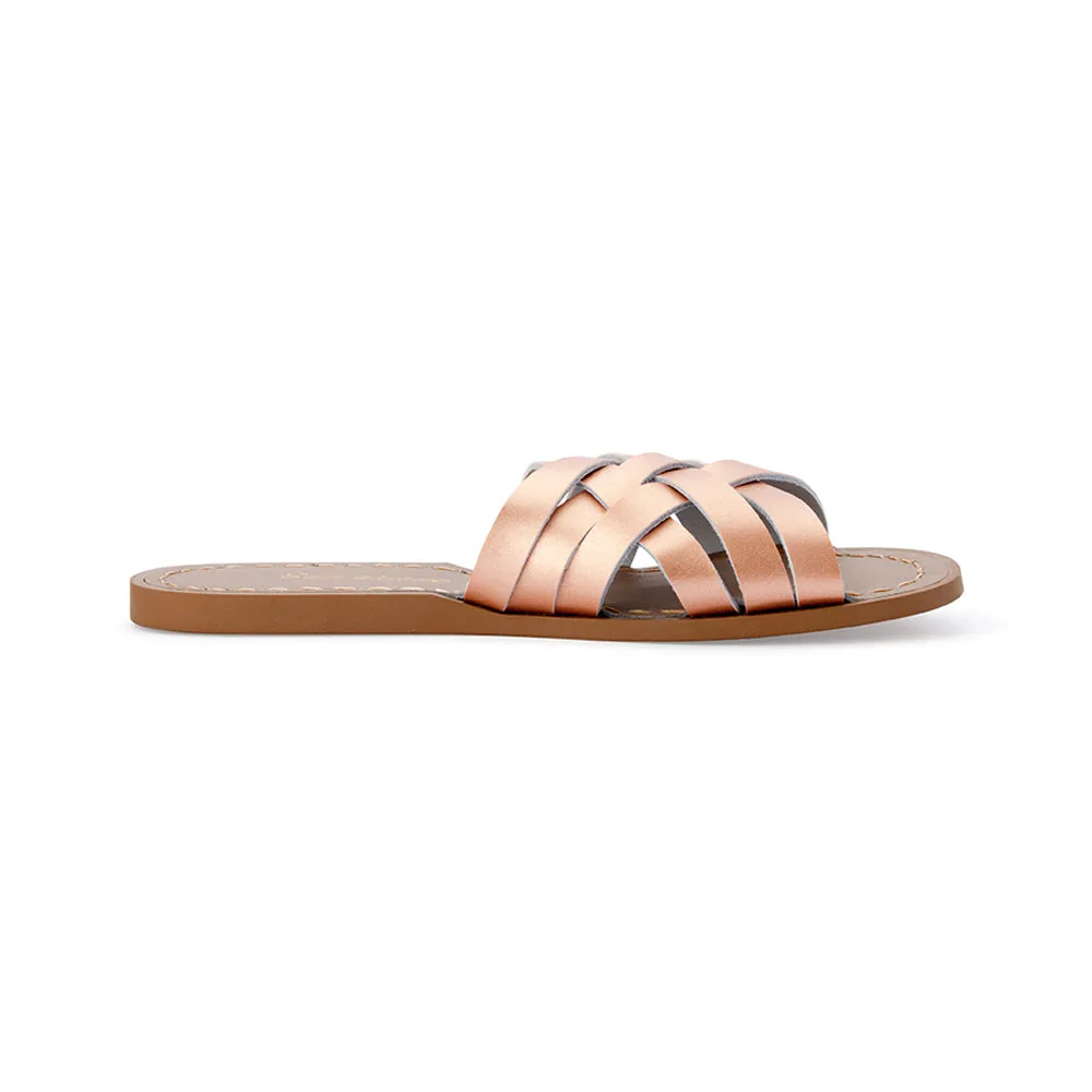 Salt Water Sandals - Adults Retro Slide Rose Gold