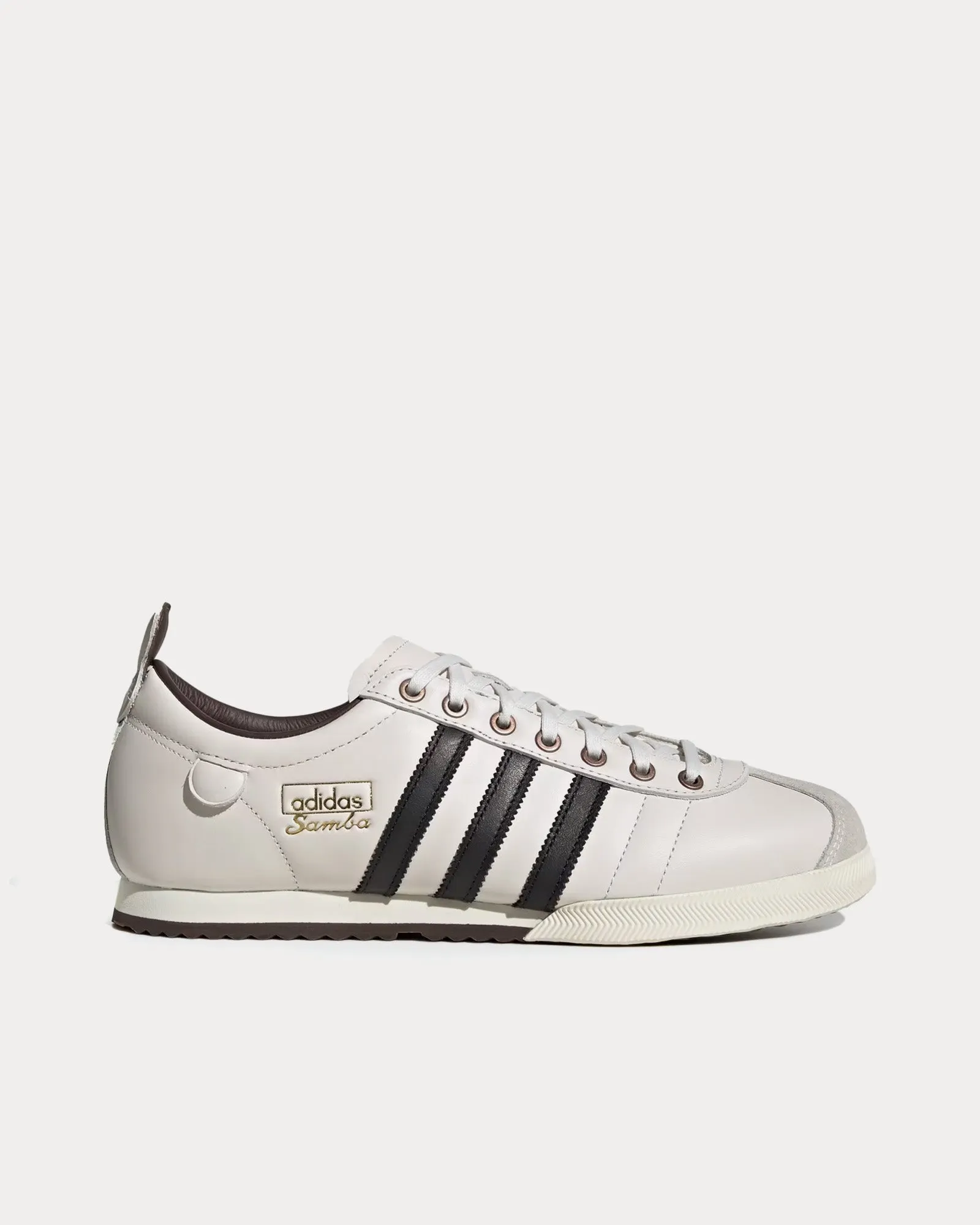 Samba 62 Cloud White / Core Black / Brown Low Top Sneakers