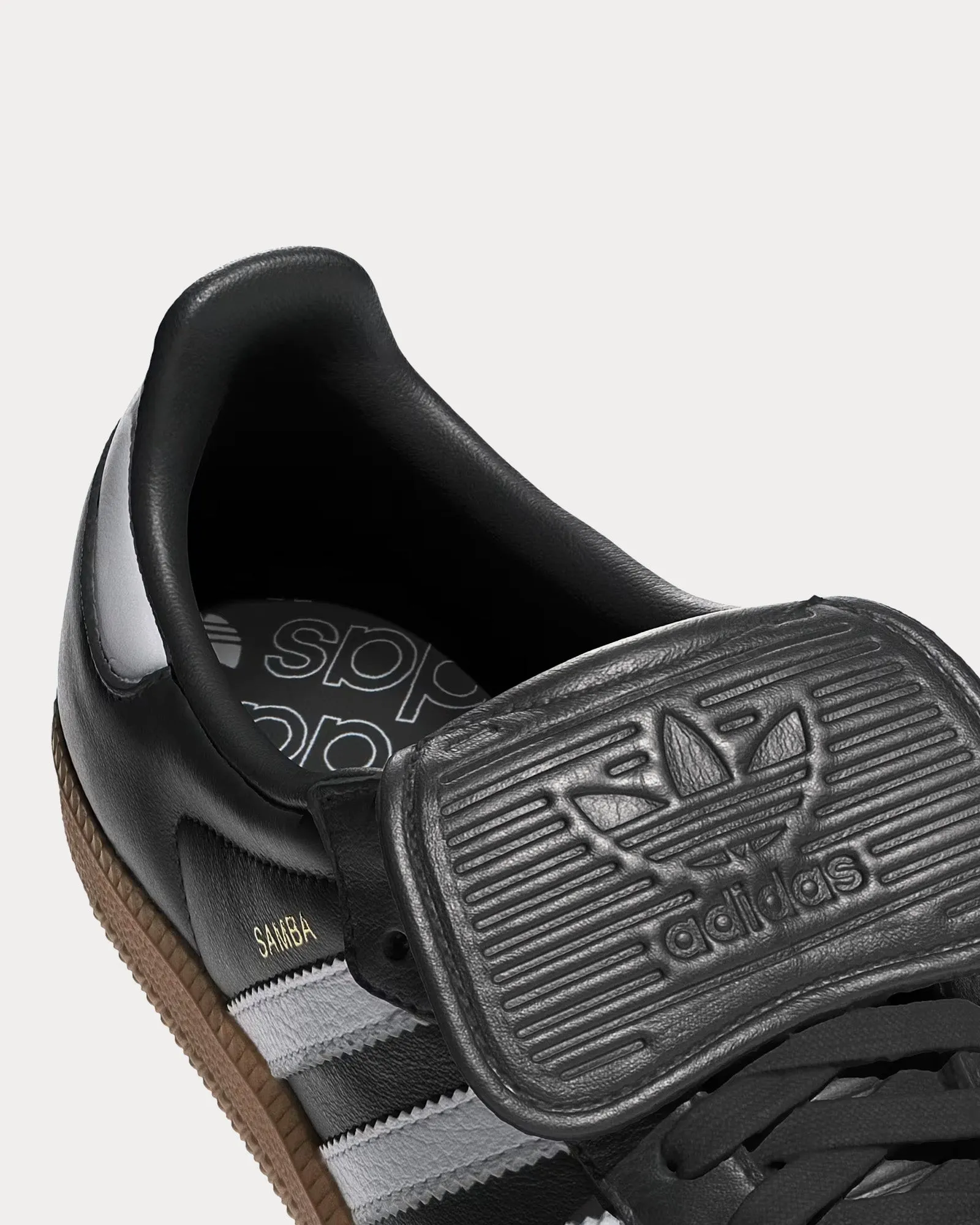 Samba LT Core Black / Cloud White / Gold Metallic Low Top Sneakers
