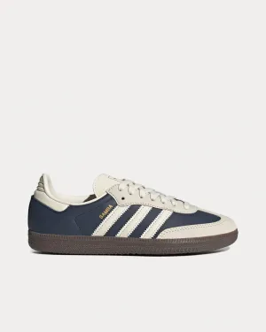 Samba OG Night Indigo / Cream White / Gold Metallic Low Top Sneakers