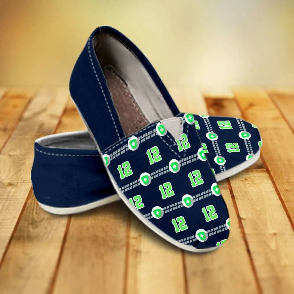 Seattle Nurse Casual Canvas Slip on Shoes Women's Flats