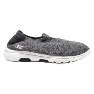 SKECHERS Low Top Trainers Black Synthetic Womens UK 4