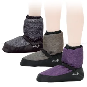 SSYDD013 Sylvia Warm-up boots (Damask print)