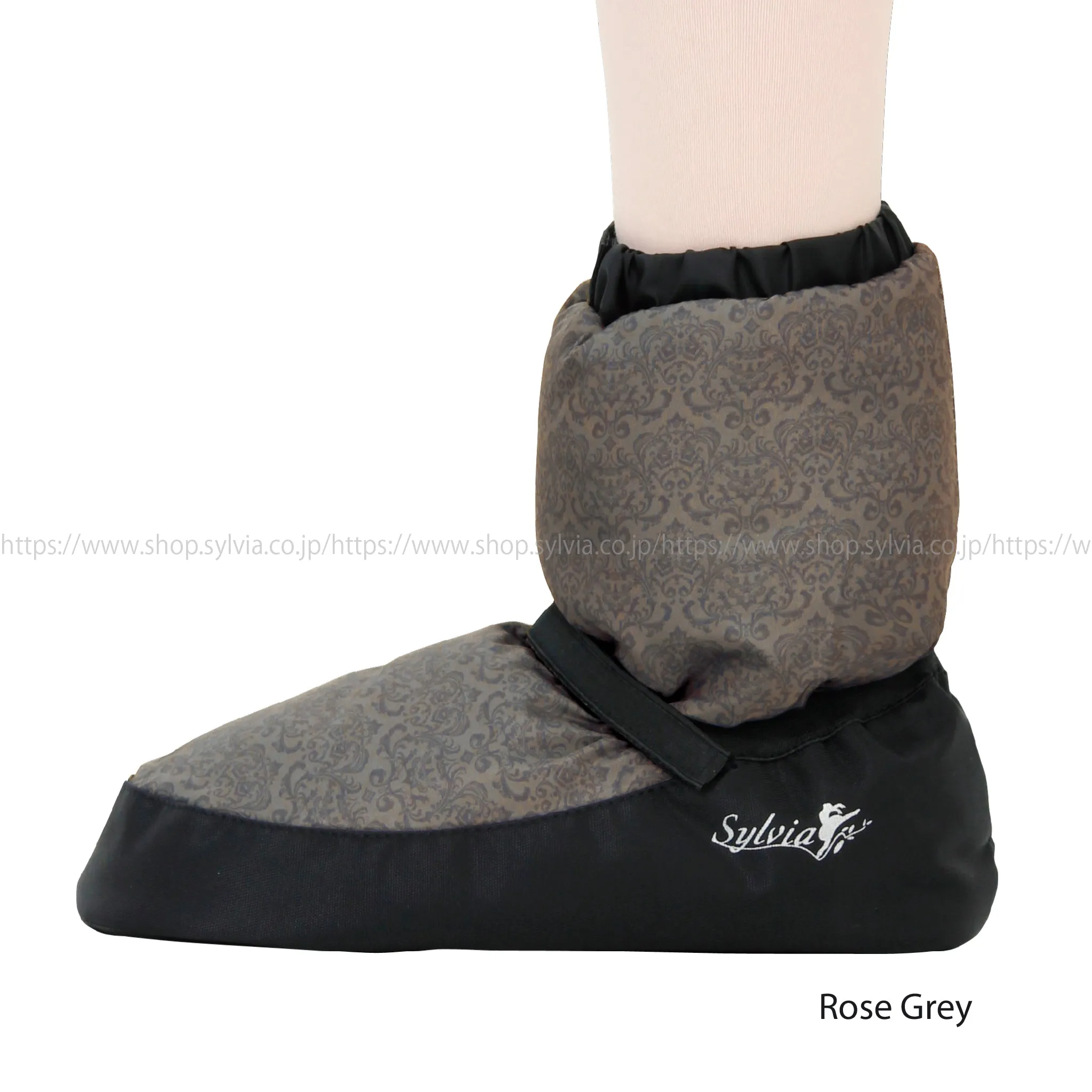 SSYDD013 Sylvia Warm-up boots (Damask print)