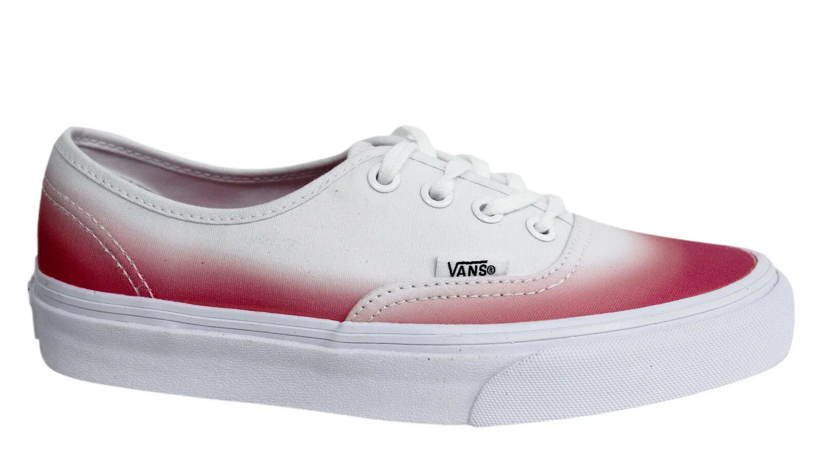 Vans OTW Authentic Mens White/Pink Ombre Plimsolls