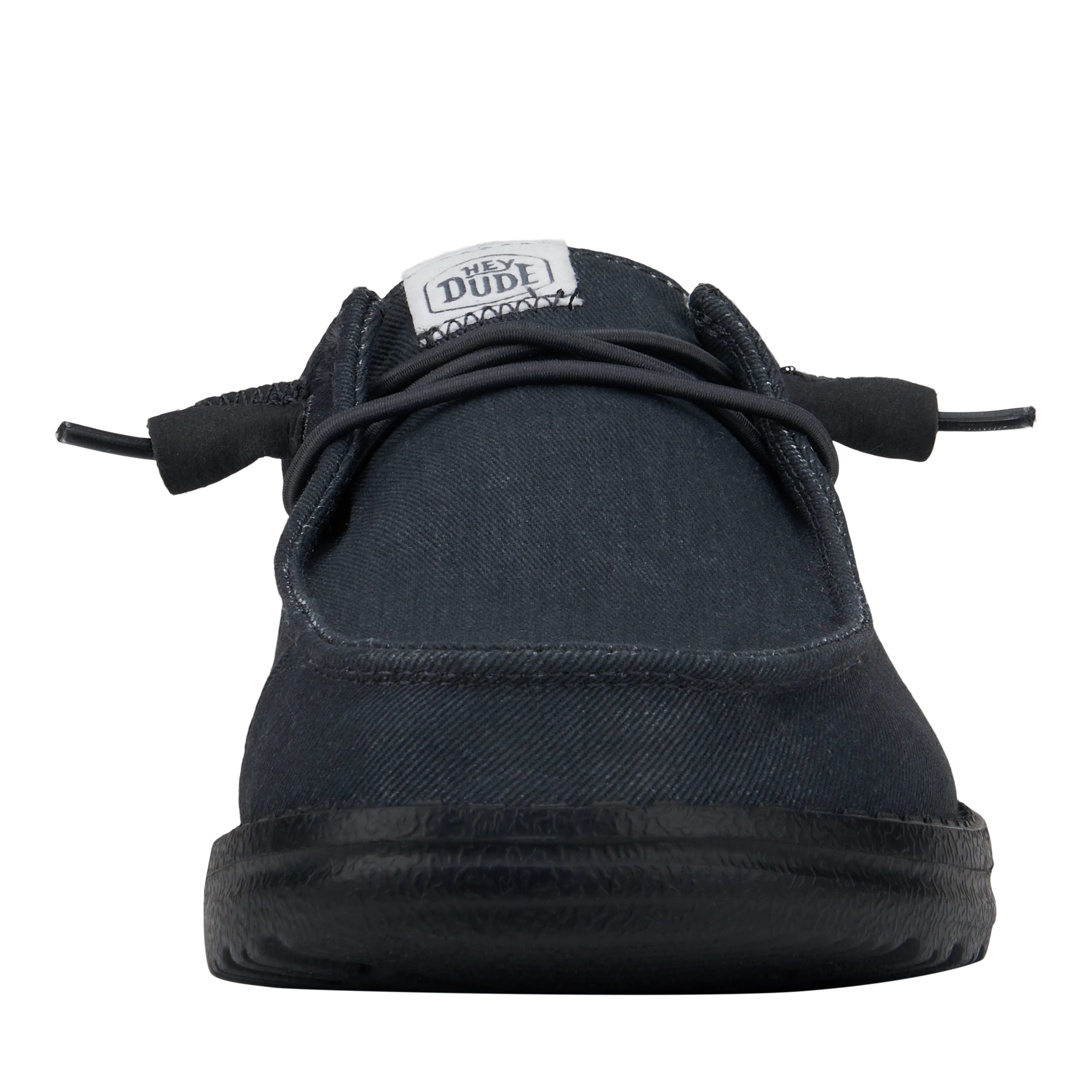 Wendy Stretch Canvas Wide - Black/Black