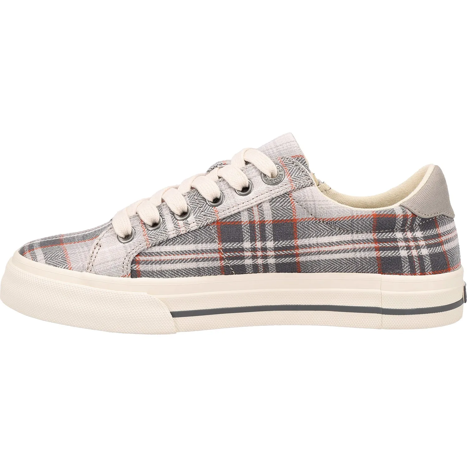 Women's Taos Z Soul Grey Plaid Vintage Canvas