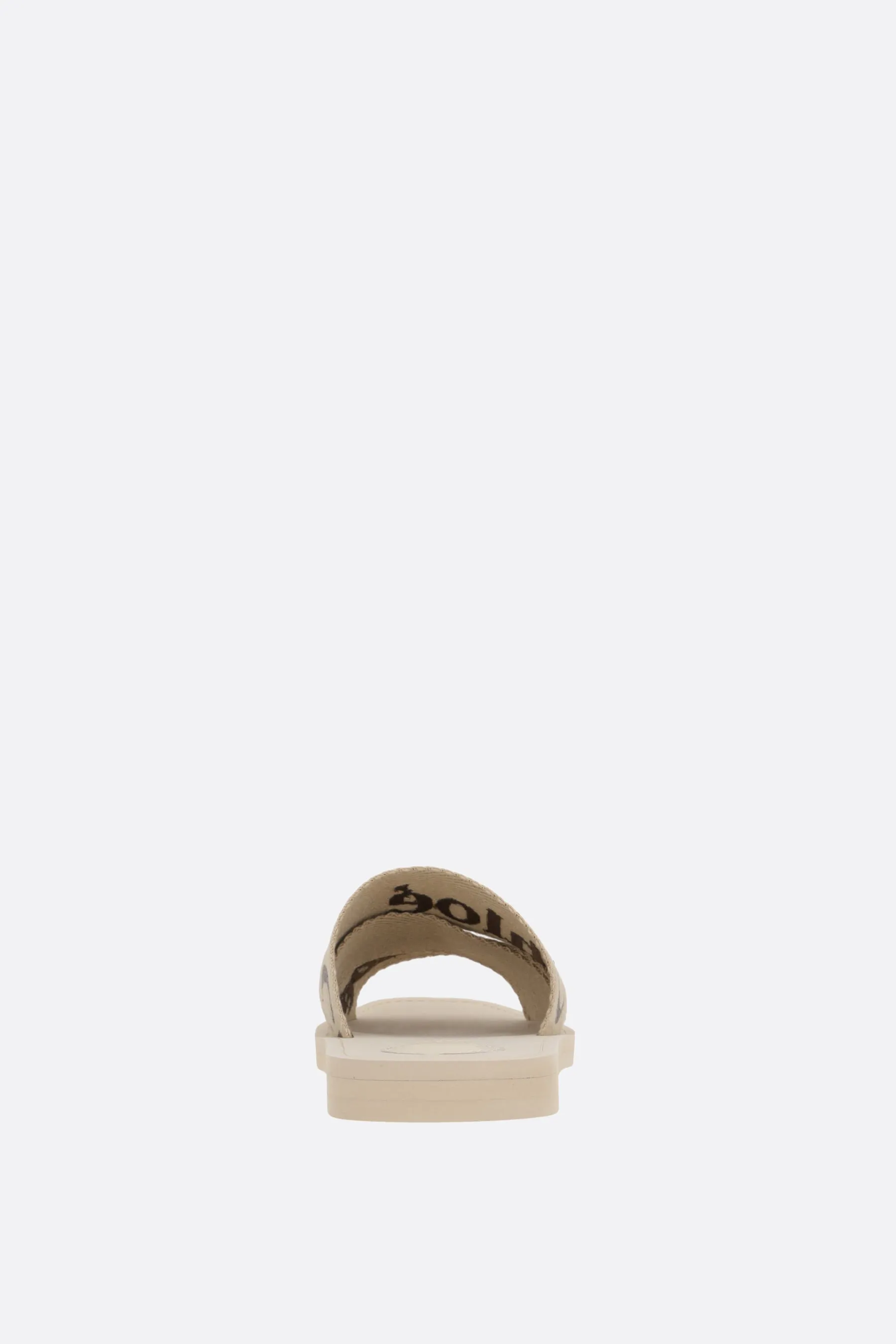 Woody Canvas Slide Sandals
